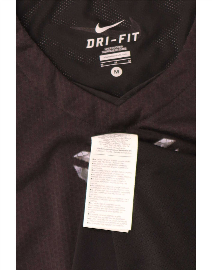 Nike Mens Graphic Vest Top Médio Preto Poliéster Esportes