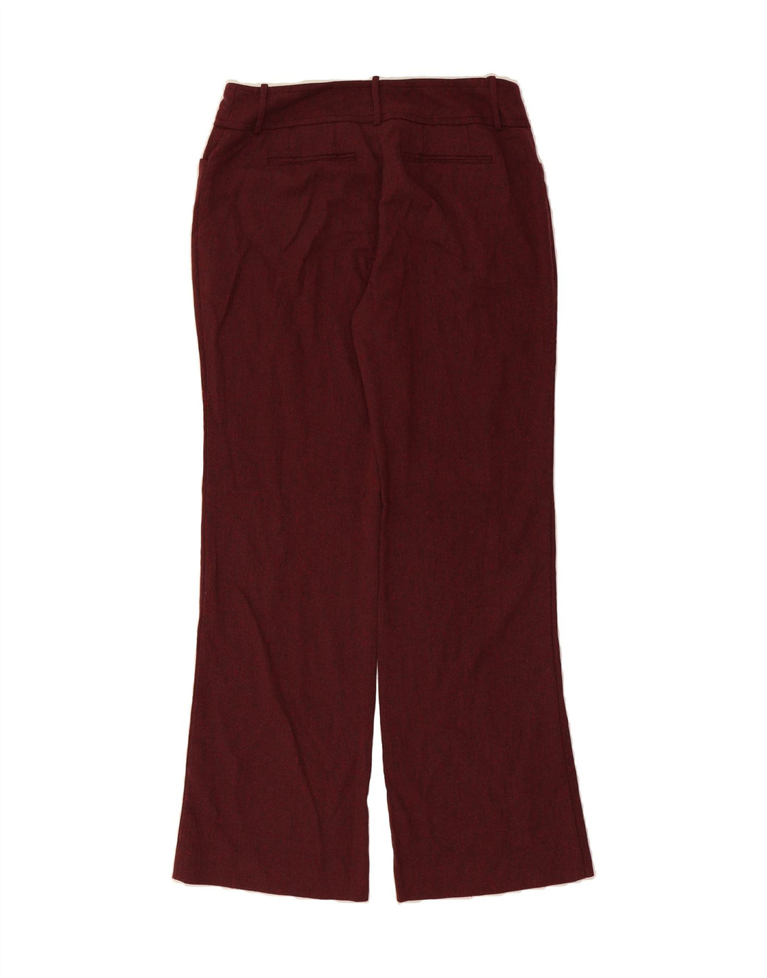 MOSSIMO Womens Straight Casual Trousers US 10 Large W32 L32 Burgundy Vintage Mossimo and Second-Hand Mossimo from Messina Hembry 