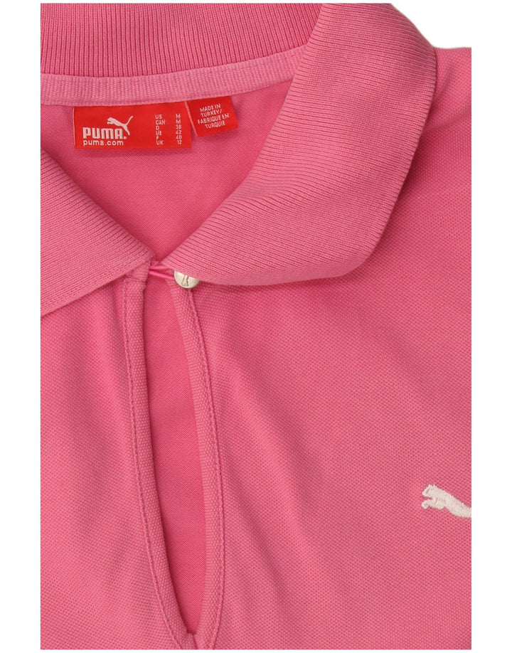 Camisa polo feminina PUMA UK 12 rosa médio