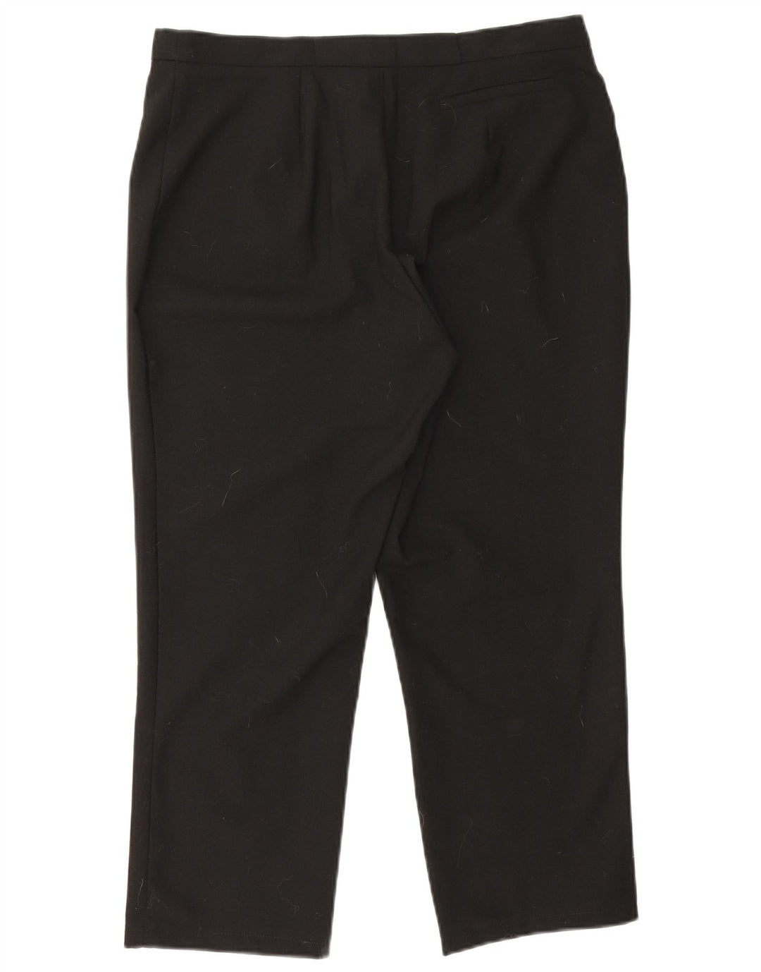 Calça feminina reta cortada Marella W32 L23 preta