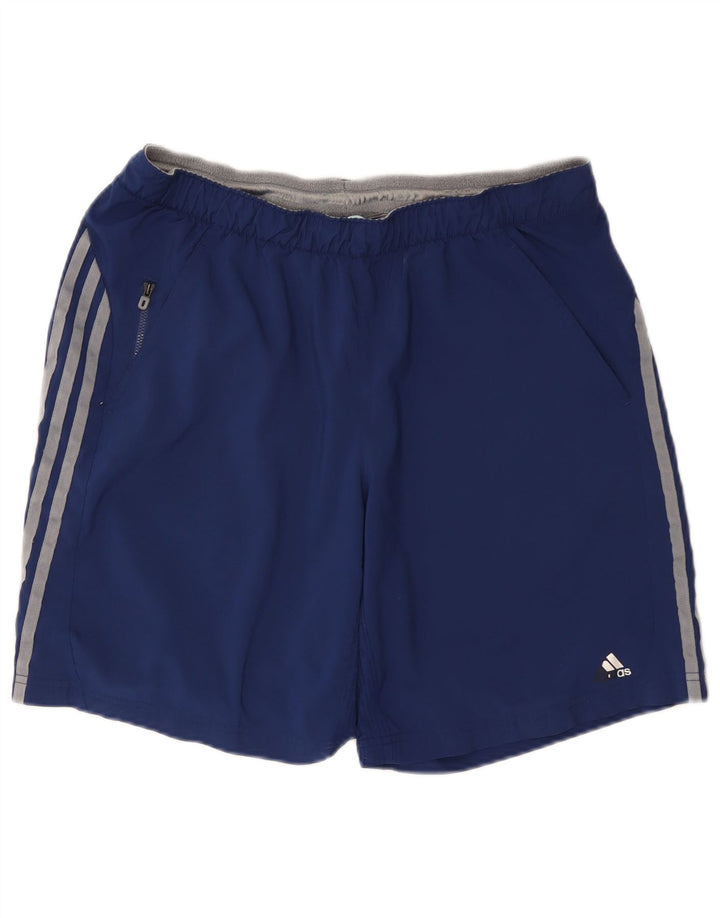 Adidas Masculino Climacool Sport Shorts Grande Azul Poliéster