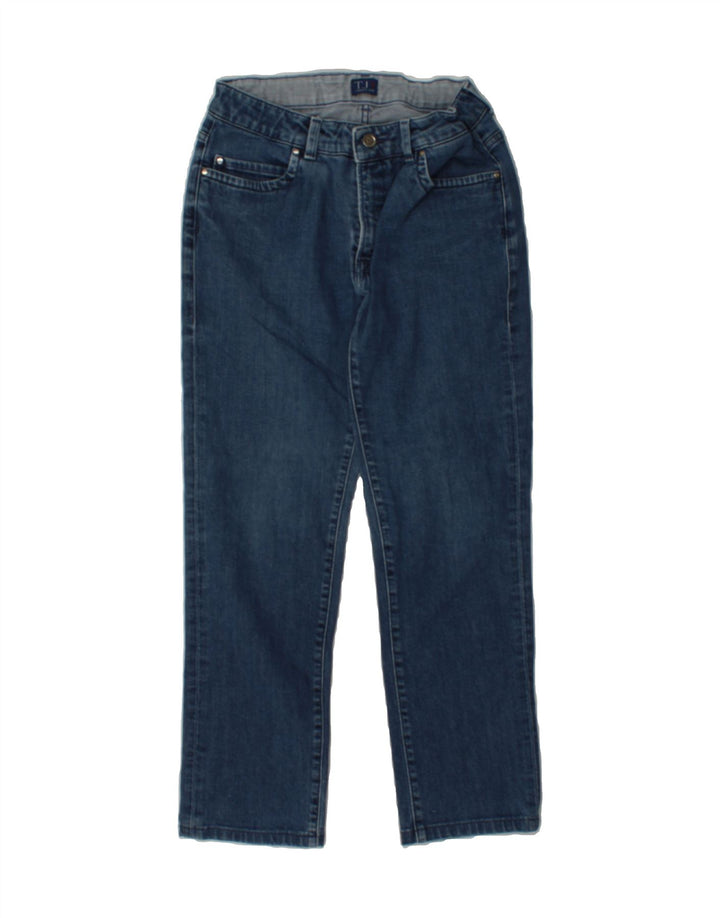 TRUSSARDI Womens Straight Jeans W28 L27 Blue Cotton Vintage Trussardi and Second-Hand Trussardi from Messina Hembry 