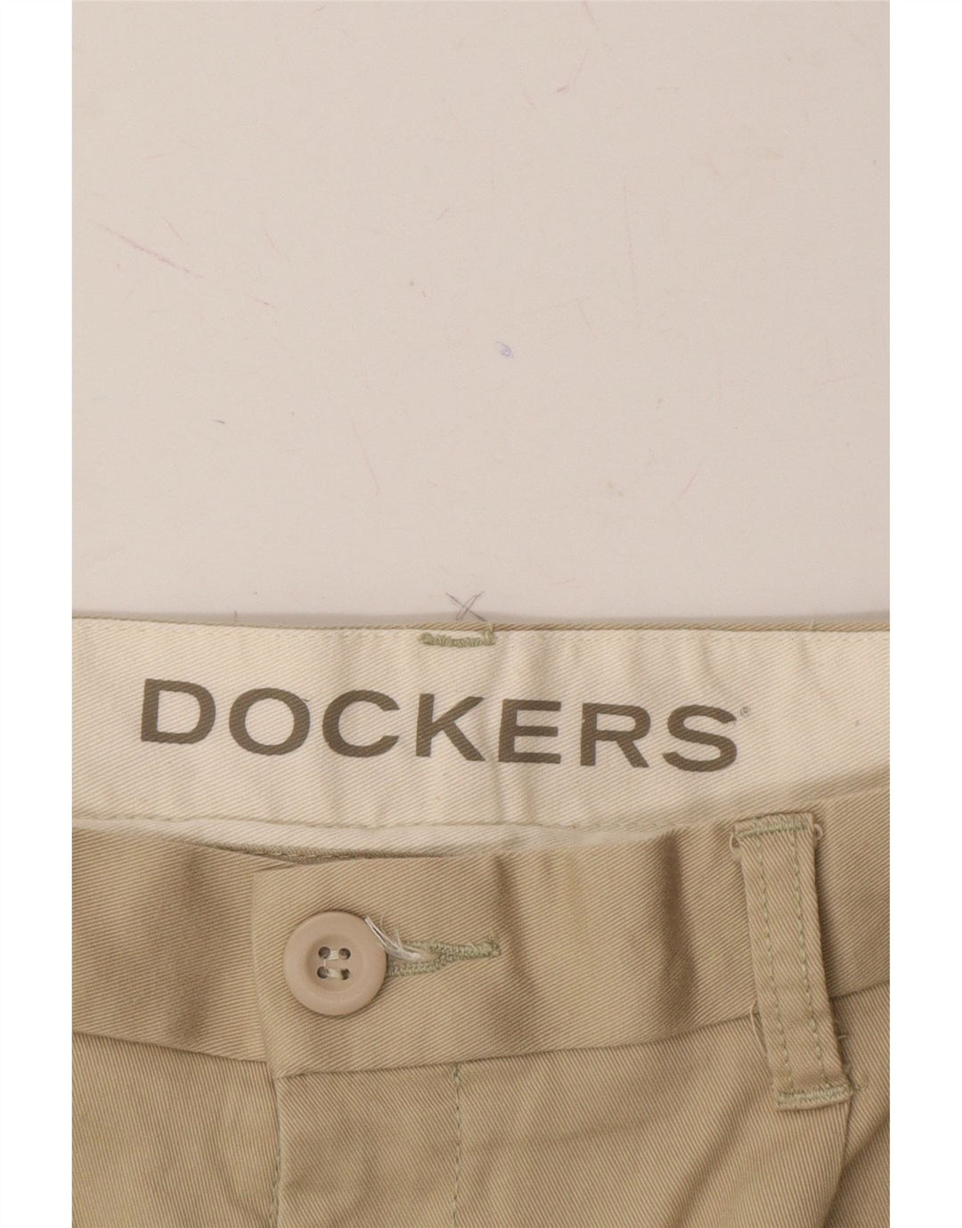 DOCKERS Mens Pegged Chino Shorts W38 XL Beige Cotton Vintage Dockers and Second-Hand Dockers from Messina Hembry 
