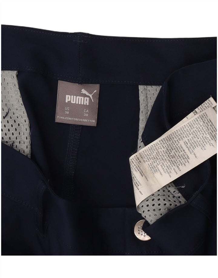 Shorts Chino Masculino Puma W38 XL Azul Marinho Poliéster