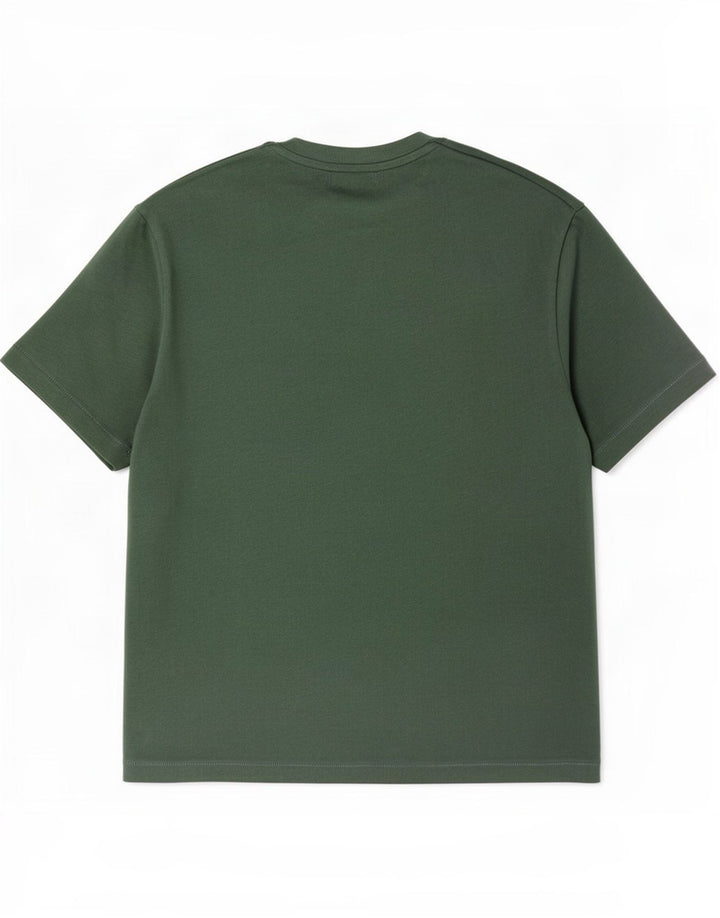 Camiseta masculina Zara Top grande verde
