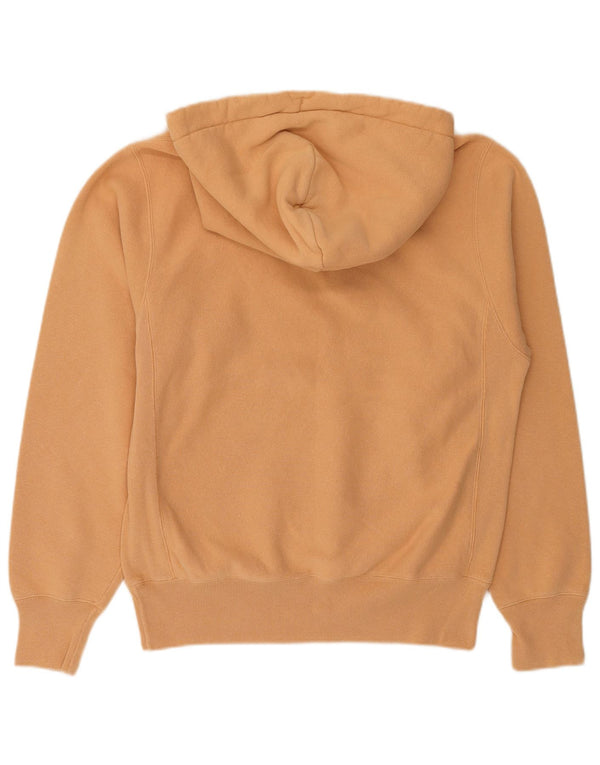 Jumper masculino com capuz Champion pequeno algodão laranja