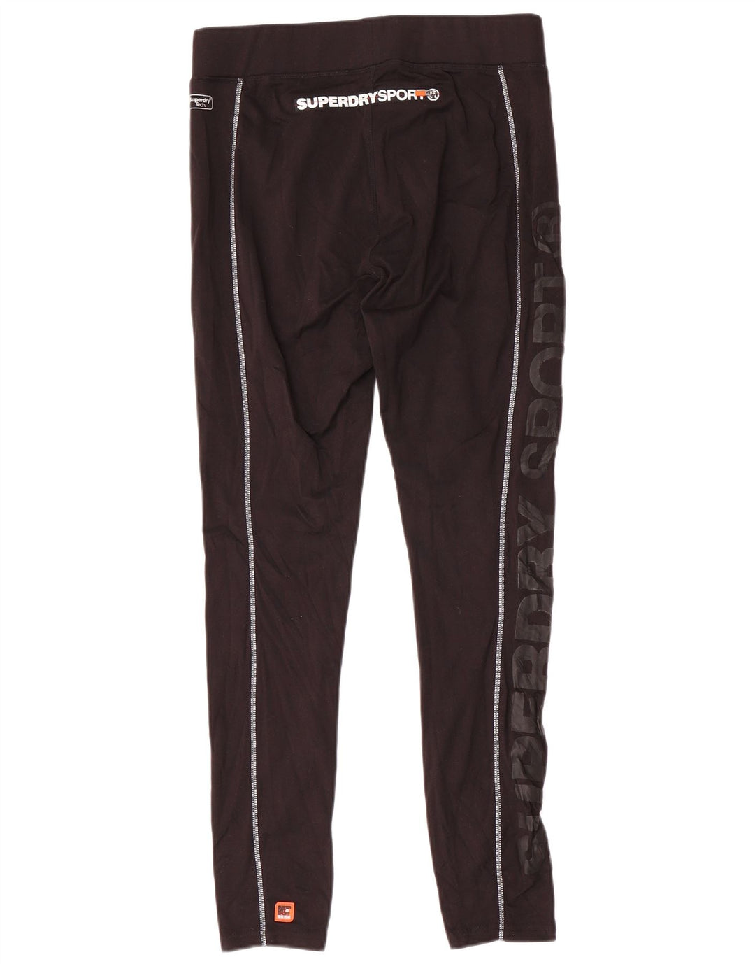 Superdry Mens Graphic Leggings Grande Poliéster Preto