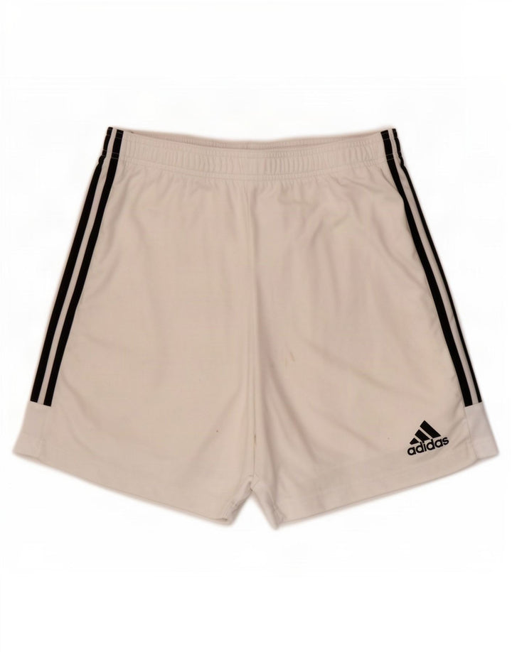 Adidas Mens Aeroready Sport Shorts Grande Poliéster Branco