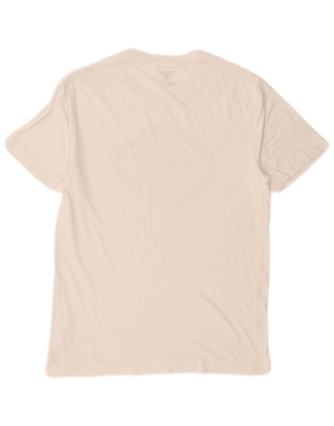 Hurley Camiseta masculina gráfica top pequeno algodão branco