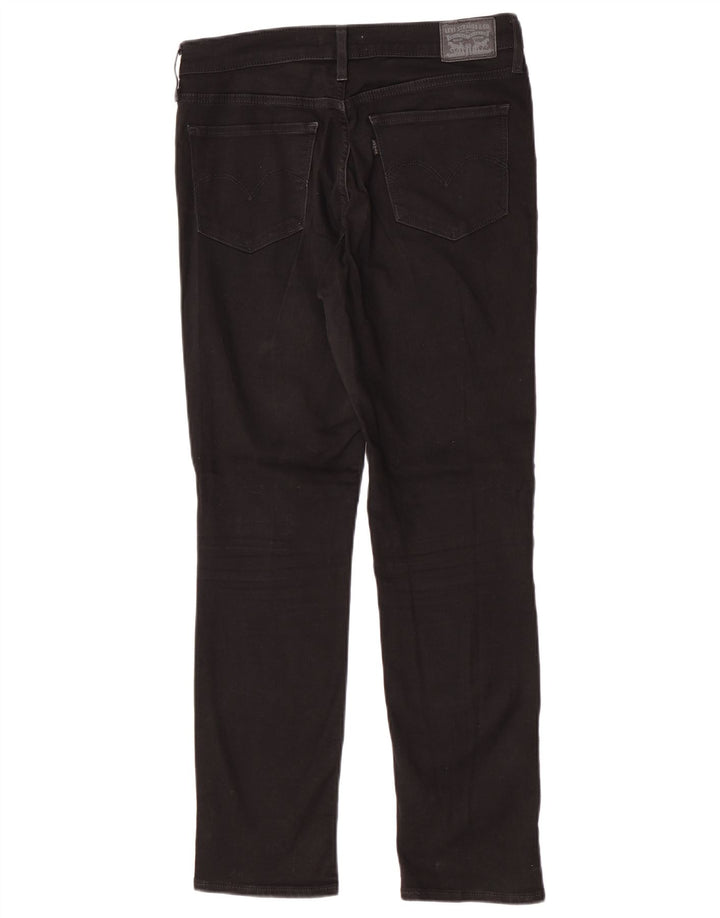 Calça jeans feminina Levi's 312 Shaping Slim W29 L30 algodão preto