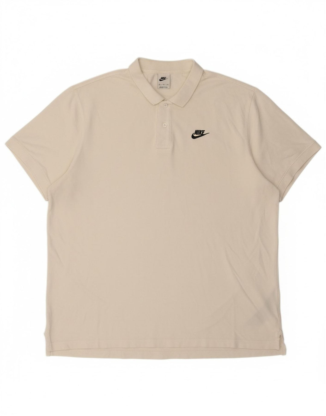 Camisa polo masculina NIKE 2XL algodão branco