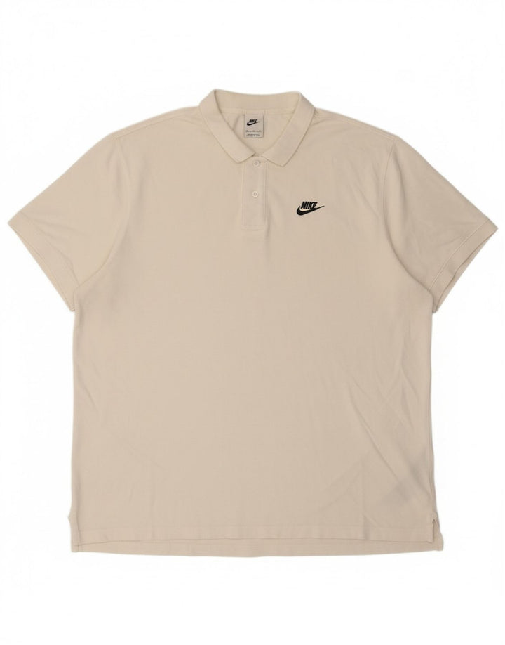 Camisa polo masculina NIKE 2XL algodão branco