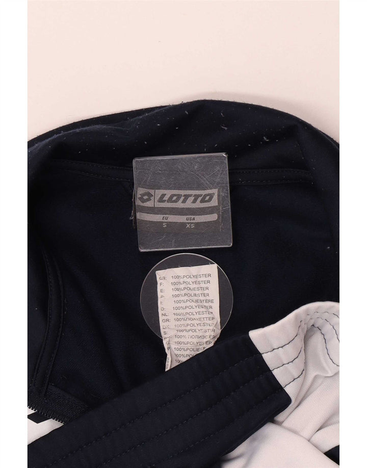 Lotto Mens Regular Fit Jaqueta Top Pequeno Azul Marinho Colorblock