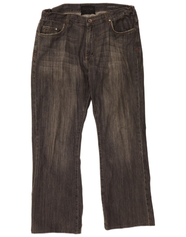 Calça jeans masculina CALVIN KLEIN W36 L30 algodão preto