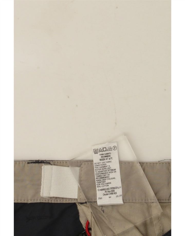 Shorts cargo masculino MARKS & SPENCER W38 XL algodão cinza