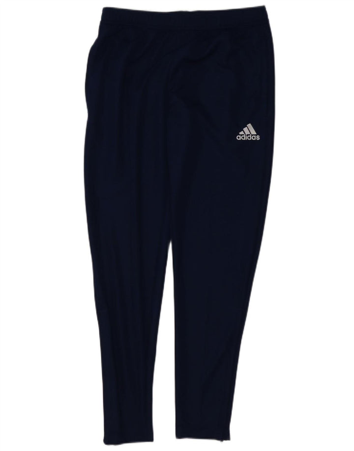 Calças de treino ADIDAS masculinas Aeroready médio azul marinho poliéster
