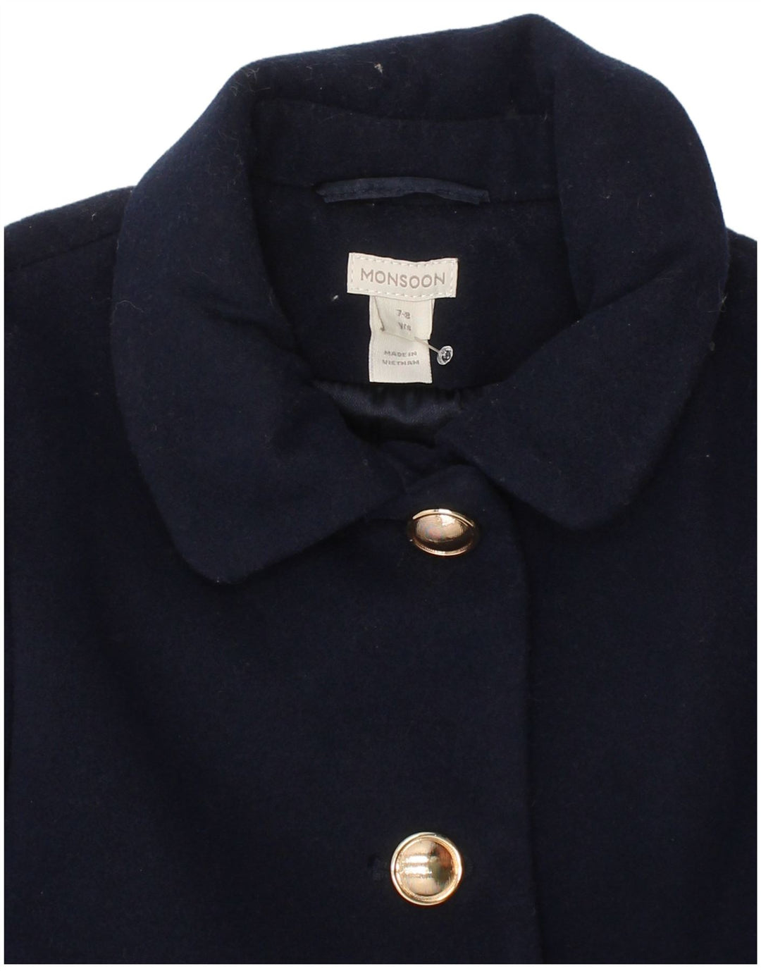 Sobretudo Monsoon Meninas 7-8 Anos Poliéster Azul Marinho