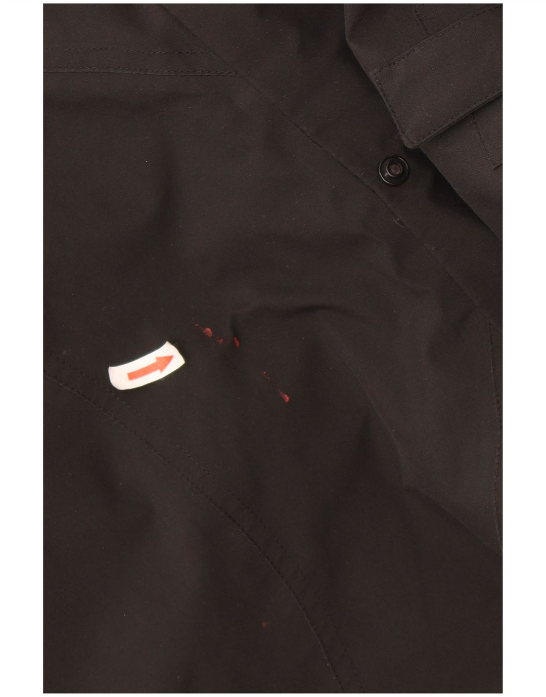 Jaqueta de chuva desproporcionado encapuçado Reino Unido 10 das mulheres de Sprayway poliéster preto pequeno