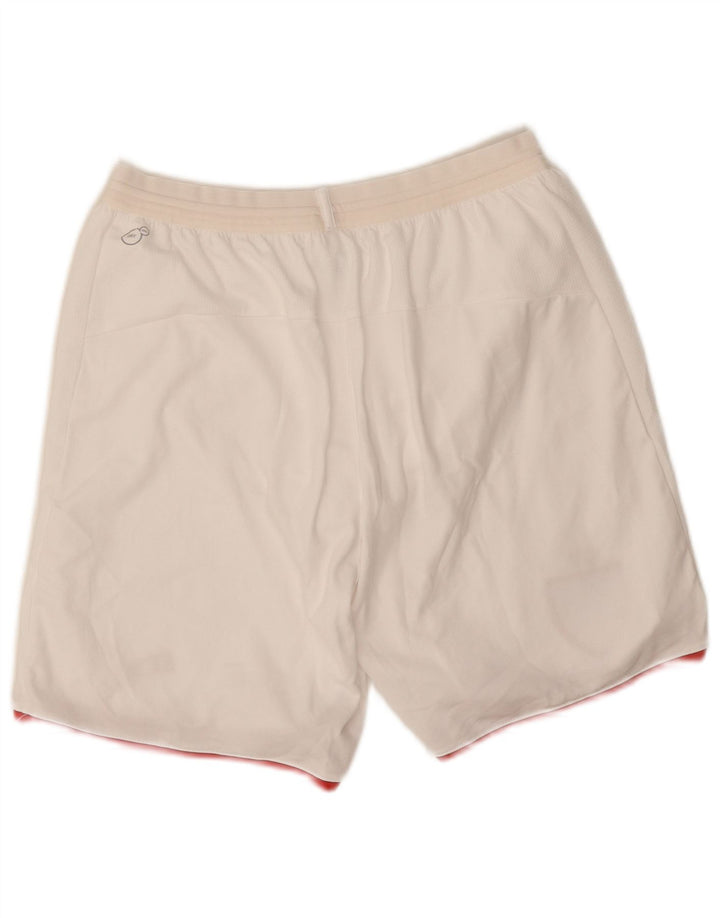 Puma Masculino VfB Stuttgart Sport Shorts Médio Branco