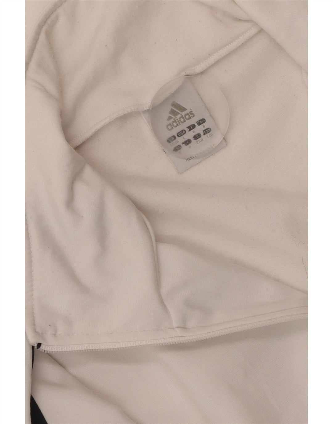 ADIDAS Mens Tracksuit Top Jacket UK 44/46 Grande Branco