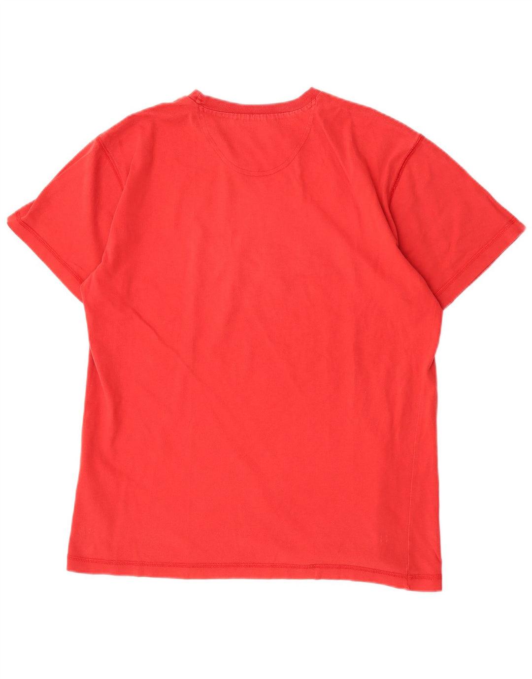 Camiseta masculina estampada Champion grande algodão vermelho