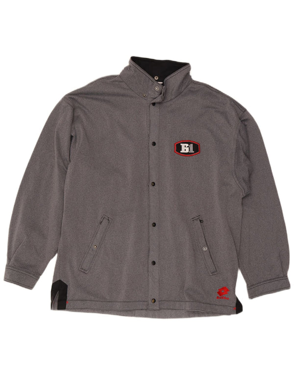 Lotto Mens Treino Top Jacket UK 42/44 XL Cinza Colourblock Poliéster