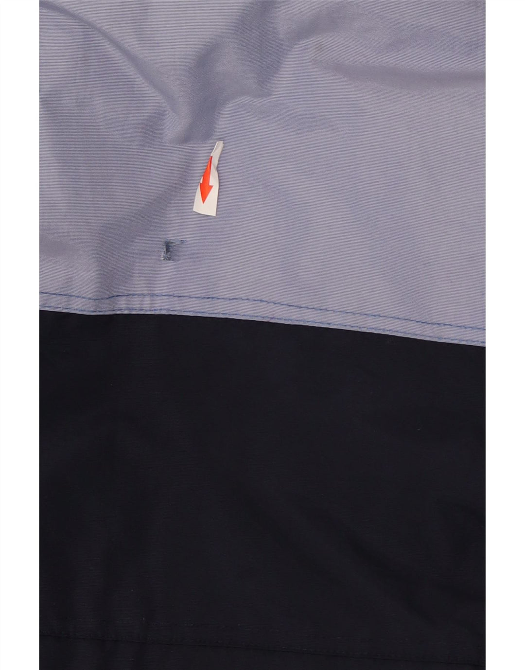 Jaqueta de esqui masculina com capuz Dreamland UK 40 grande bloco colorido azul marinho