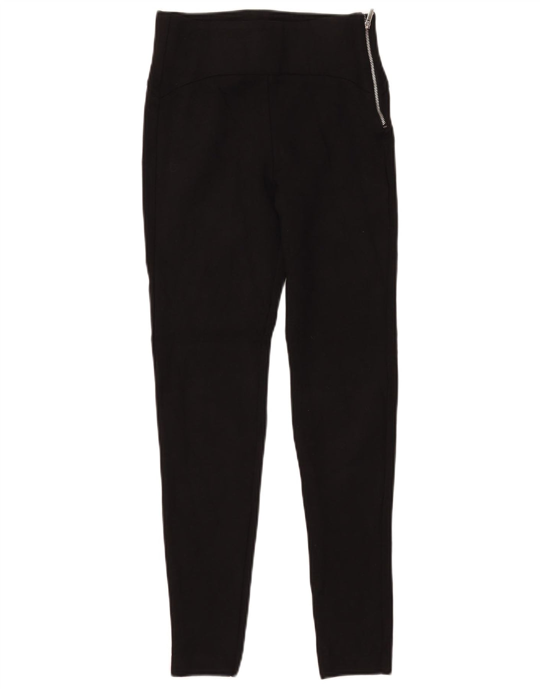 Zara Leggings Mulher UK 6 XS Viscose Preta
