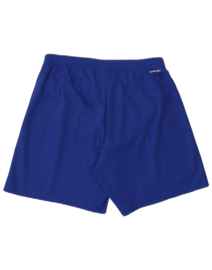 Adidas Mens Aeroready Sport Shorts Médio Azul Poliéster