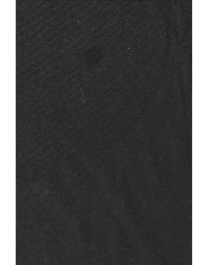 Camiseta masculina Adidas grande algodão preto
