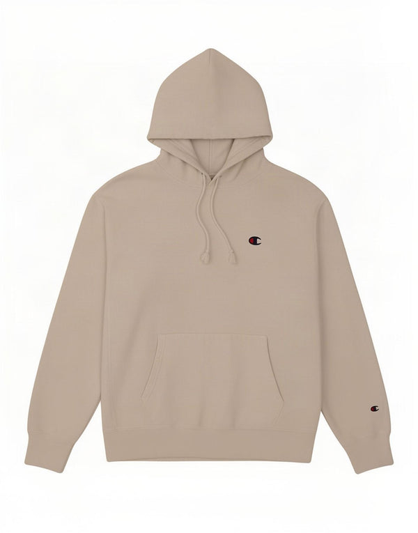 Champion Mens Reverse Weave Hoodie Jumper XL Algodão Branco