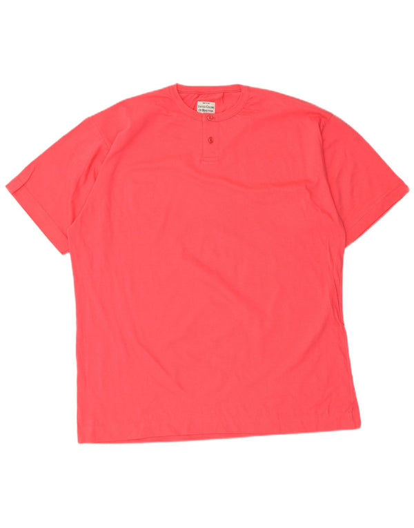 Camiseta feminina Benetton UK 18 XL rosa