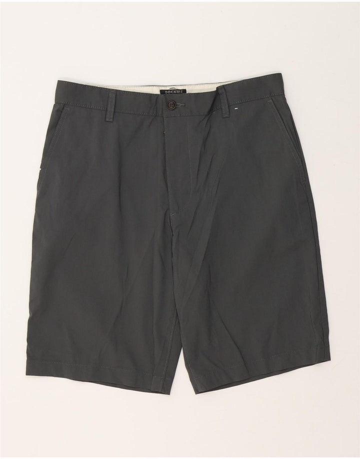 Shorts cargo masculino DOCKERS W32 poliéster cinza médio