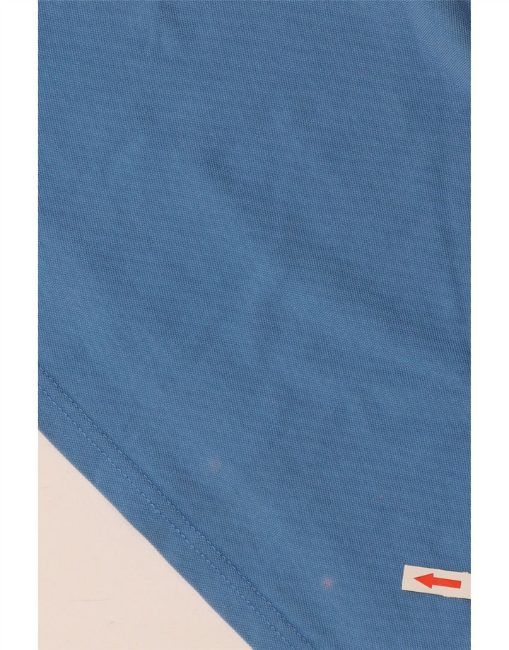 Camisa polo masculina TOMMY HILFIGER algodão azul médio