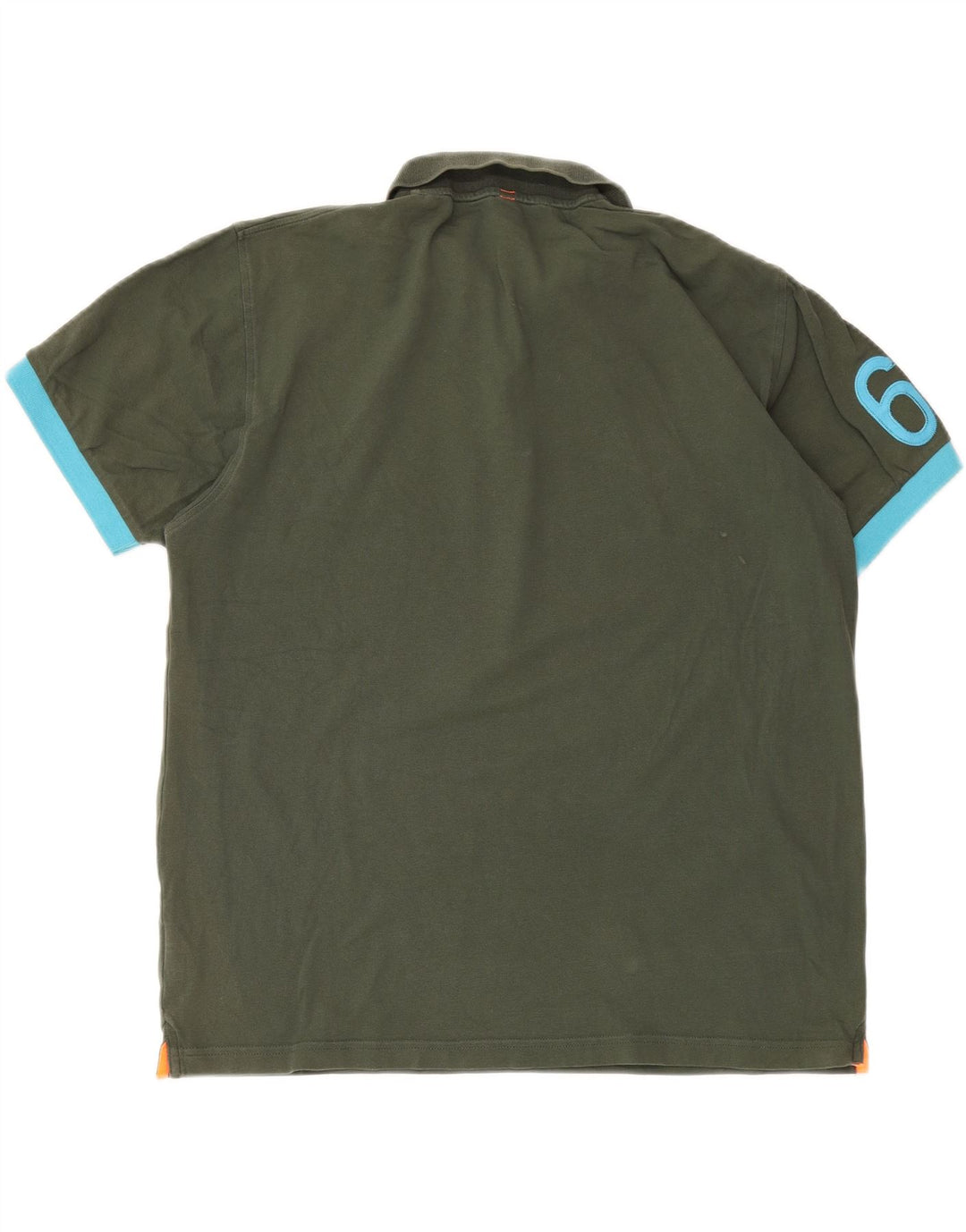 Camisa pólo gráfica masculina SUN68 3XL verde