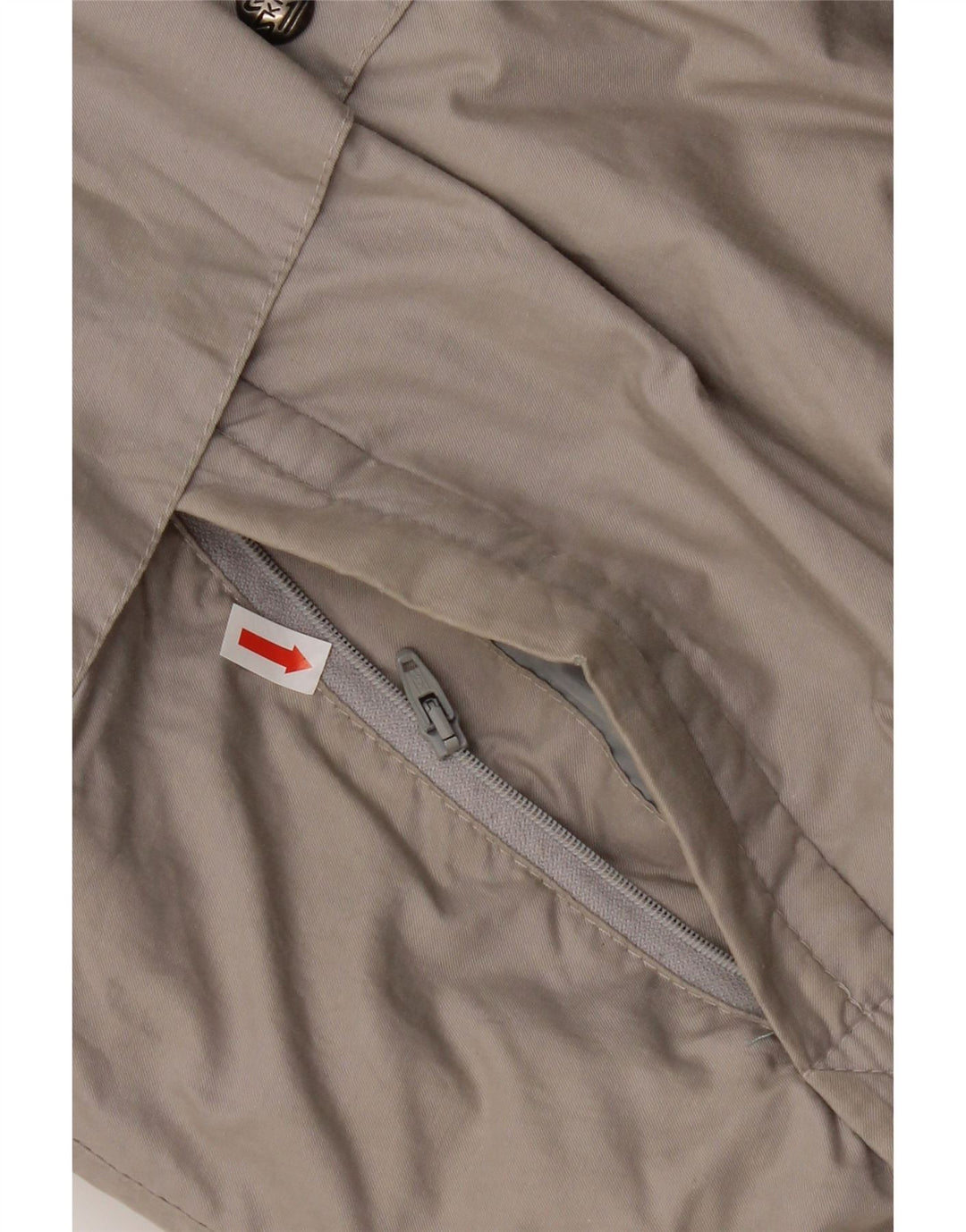 Jaqueta masculina Skila acolchoada com capuz EU 50 grande algodão cinza