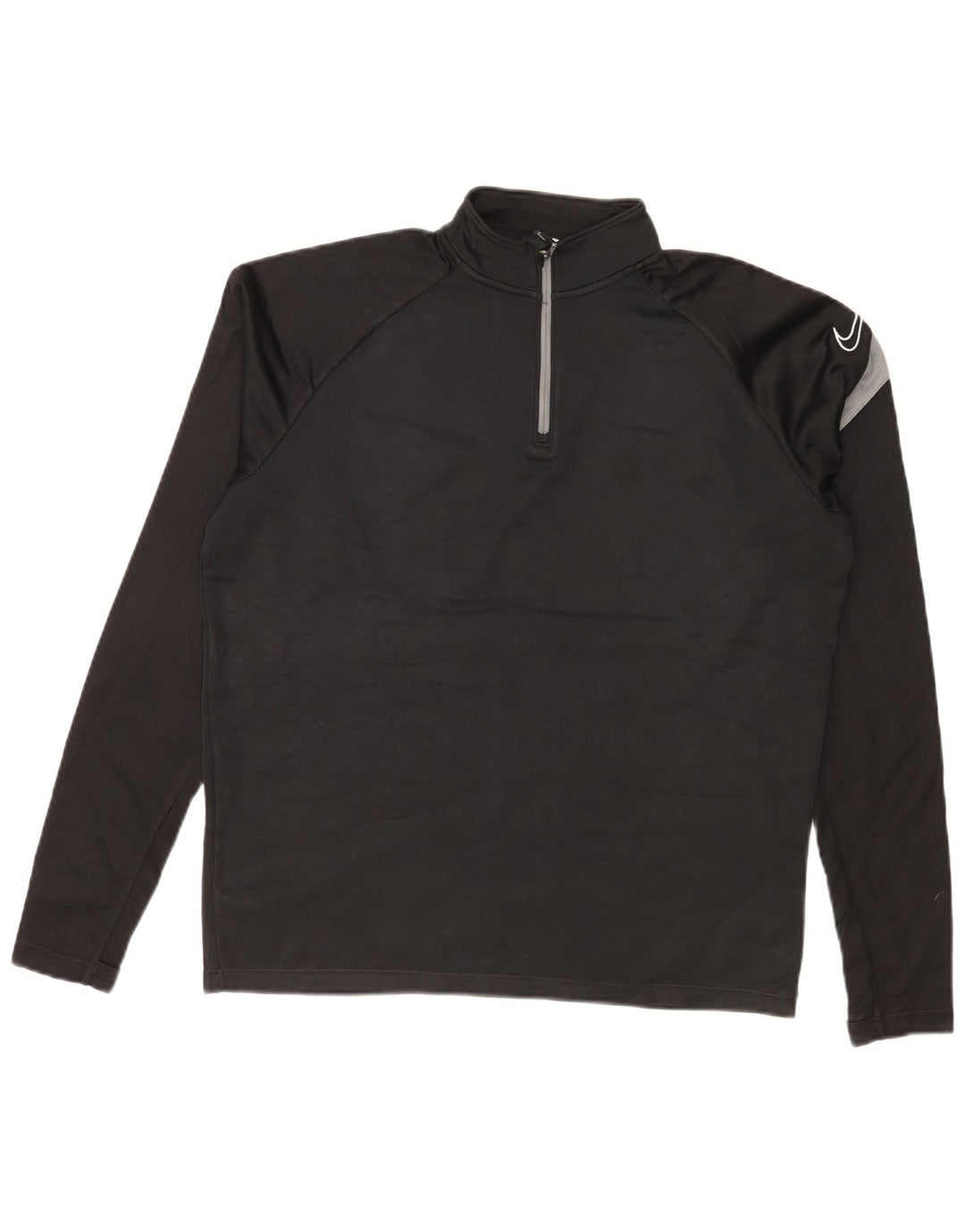Moletom Nike Masculino Dri Fit Graphic Jumper Médio Preto Colorblock