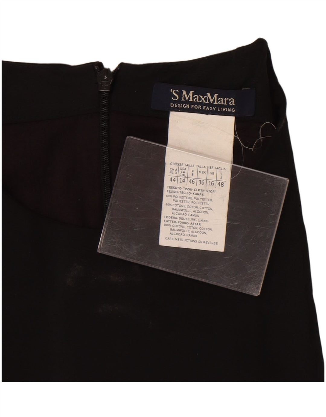 Vestido feminino Max Mara sem mangas UK 16 grande bloco colorido branco