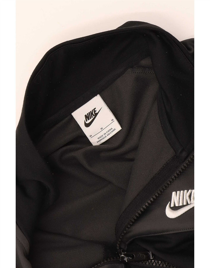 Nike Mens Tracksuit Top Jacket Médio Preto Colorblock