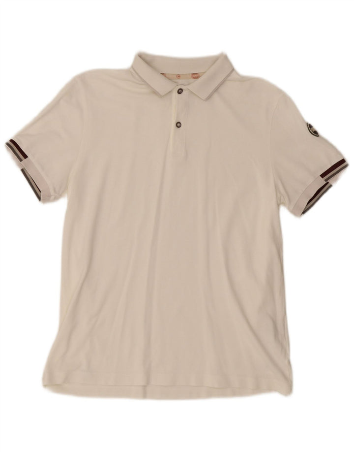 Camisa polo masculina Colmar médio branco