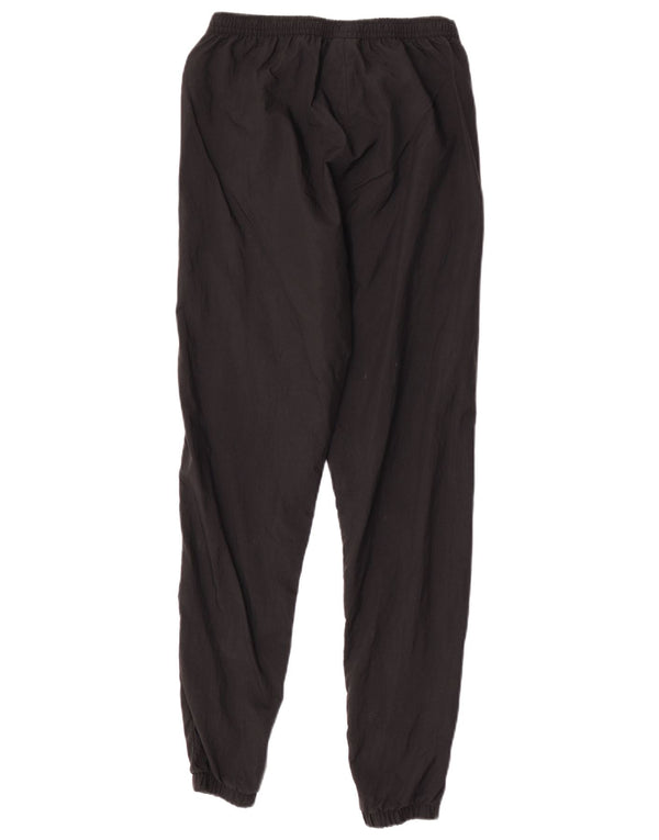 Reebok Calças de treino femininas Joggers UK 8 Small Black Nylon
