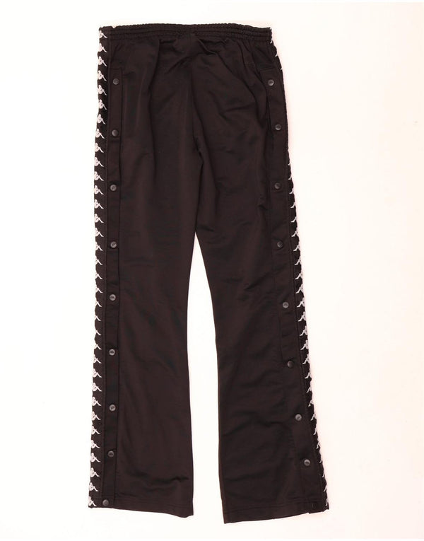 Calça masculina Kappa Graphic Tracksuit pequena preta