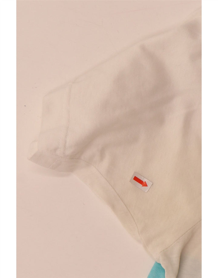 SERGIO TACCHINI Camisa polo masculina EU 52 grande listrada branca