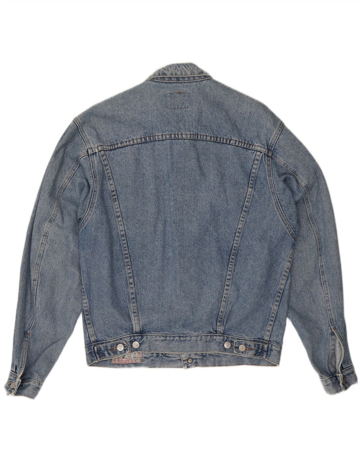 Jaqueta jeans masculina Rifle UK 36 pequena azul