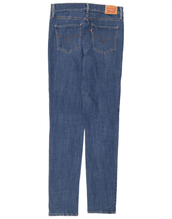 Calça jeans feminina Levi's 312 Shaping Slim W29 L34 azul algodão
