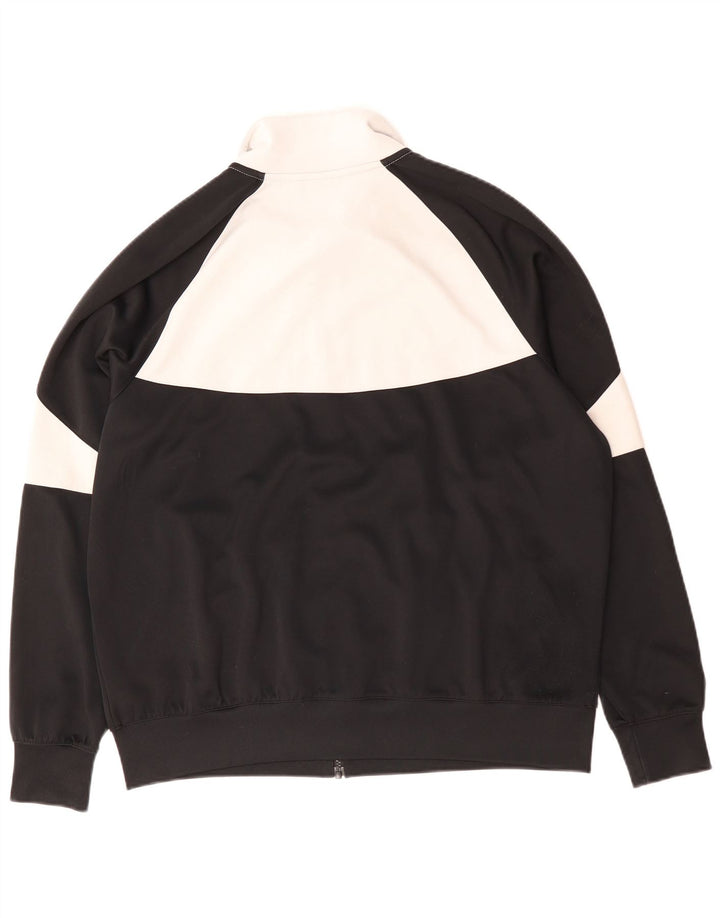 Nike Mens Treino Top Jaqueta Médio Preto Colorblock Poliéster