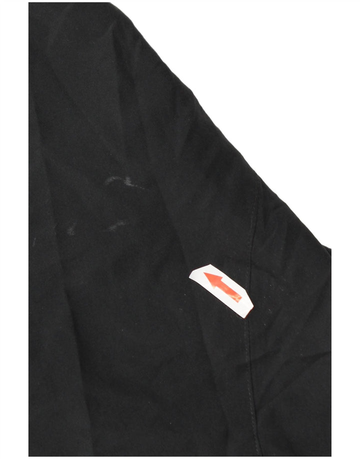 Jaqueta masculina de treino New Balance poliéster colorblock preto médio