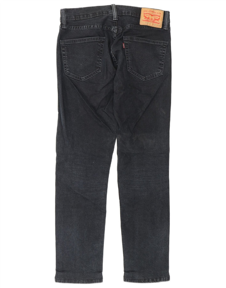 Levi's Masculino 511 Slim Jeans W30 L30 Azul Marinho Algodão
