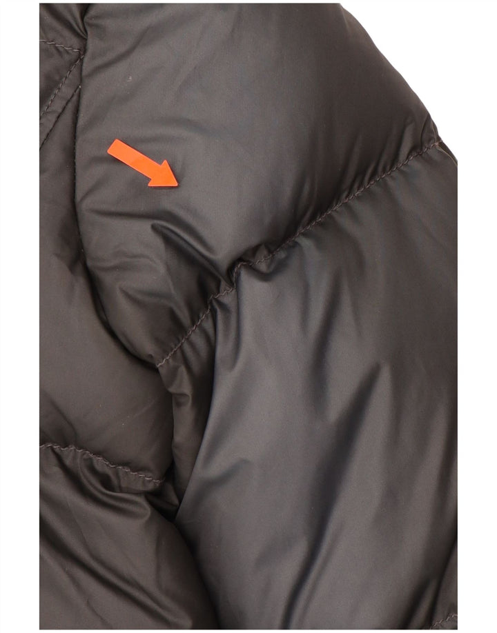 Jaqueta acolchoada feminina RALPH LAUREN UK 14 grande poliéster preto