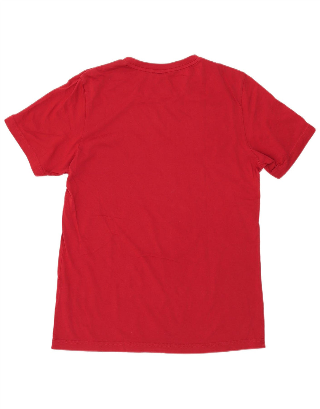 ADIDAS Mens Graphic T-Shirt Top Médio Algodão Vermelho